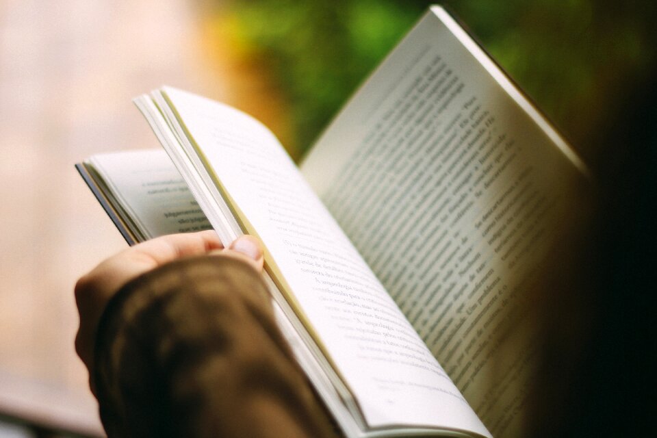 Textbooks words reading book