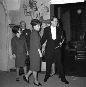 Pieter van Vollenhoven, verloofde van prinses Margriet, na het slagen voor zijn , Bestanddeelnr 918-5128