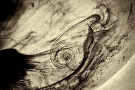 Black flow artistic