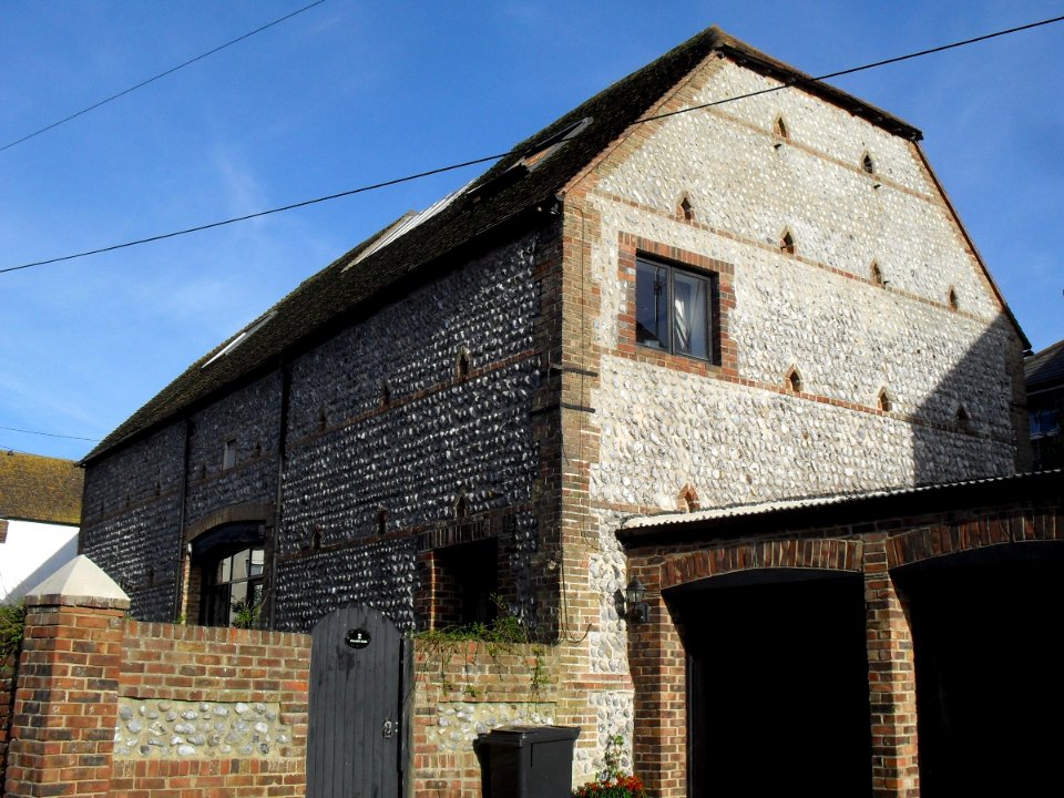 Pillory Barn, Bradford Street, Eastbourne (NHLE Code 1043668) (April 2011)