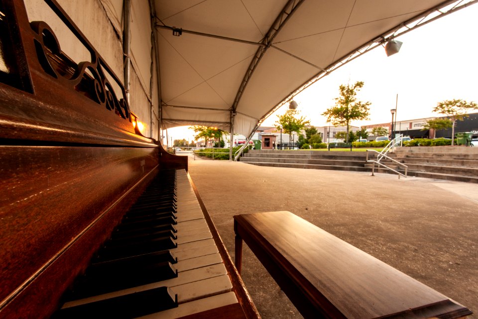 Piano in Railroad Park 1