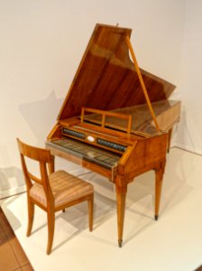 Piano by Jakob Pfister, Wurzburg, 1808 - Mainfränkisches Museum - Würzburg, Germany - DSC04476