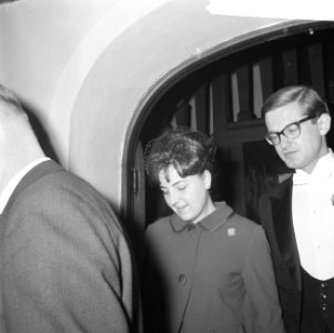 Pieter van Vollenhoven, verloofde van prinses Margriet, na het slagen voor zijn , Bestanddeelnr 918-5133