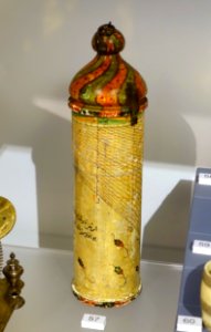 Pillar dial, Ottoman, 1700s AD - Putnam Gallery - Harvard University - DSC07913