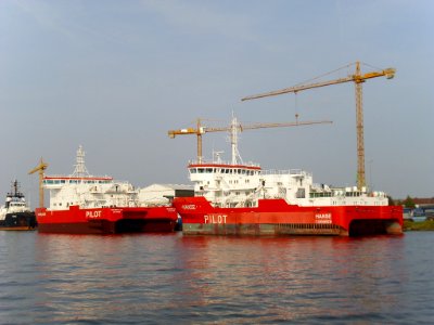 Pilot vessels Wandelaar and Hanse