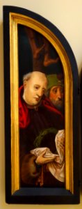 Pieta by Colijn de Coter, view 2, Netherlandish, c. 1500-1510, oil on wood panel - Chazen Museum of Art - DSC02032