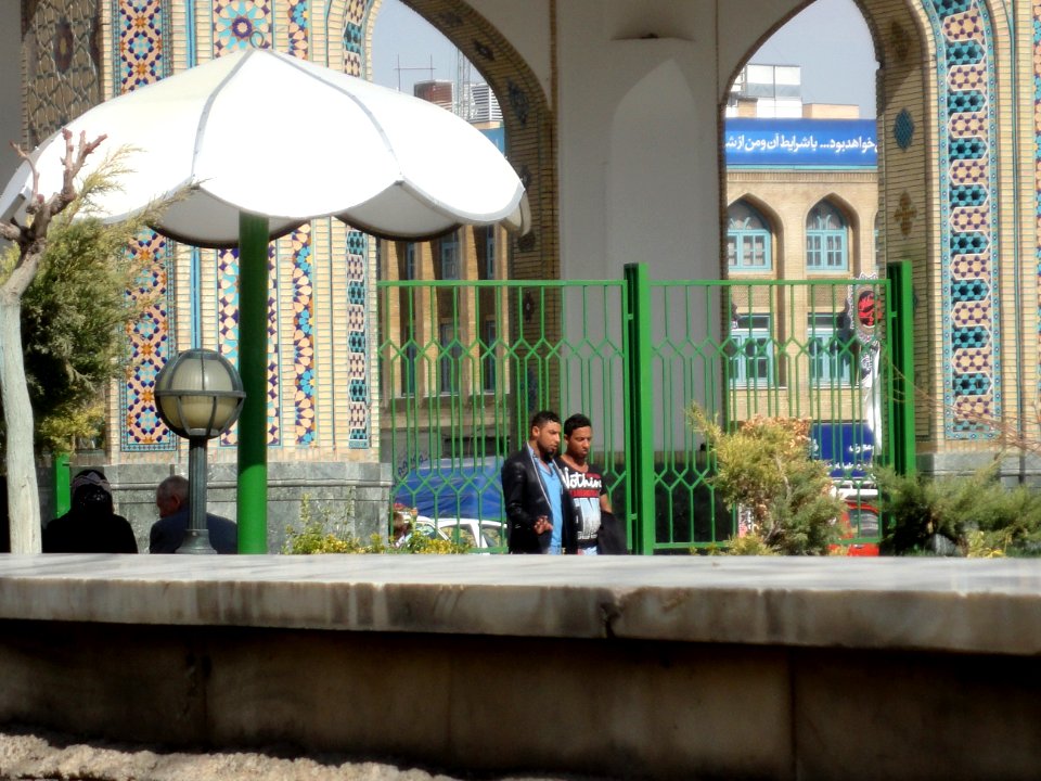 Pilgrims and People around the Holy shrine of Imam Reza at Niruz days - Mashhad - Khorasan - Iran 001