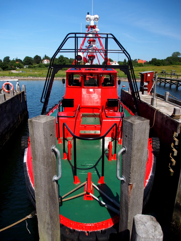 Pilot boat Sirius at its base in the Odense Fjord (Gabet road) pic2