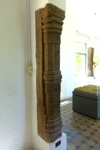 Pillar, Ha Trung, 7th-8th century, Quang Tri - Museum of Cham Sculpture - Danang, Vietnam - DSC02017