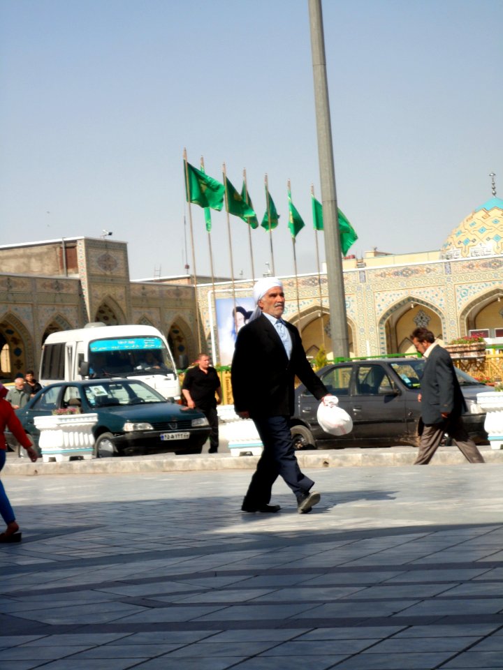 Pilgrims and People around the Holy shrine of Imam Reza at Niruz days - Mashhad - Khorasan - Iran 006