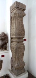 Pillar, Tra Kieu, 7th-8th century, Quang Nam - Museum of Cham Sculpture - Danang, Vietnam - DSC01610