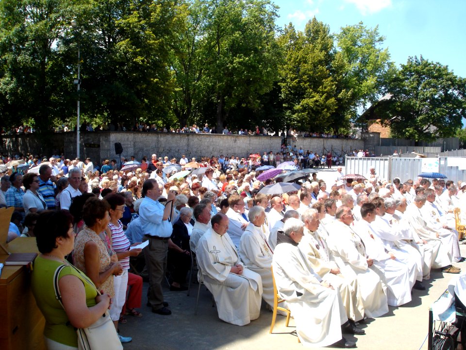 Pilgrimage of Diocese of Celje to Brezje 05