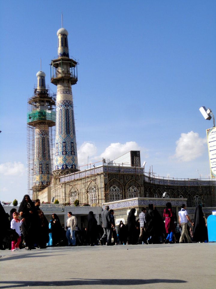 Pilgrims and People around the Holy shrine of Imam Reza at Niruz days - Mashhad - Khorasan - Iran 017