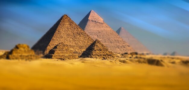Egypt monuments egyptian pyramids photo