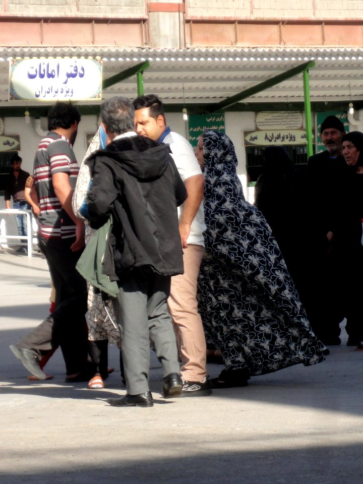 Pilgrims and People around the Holy shrine of Imam Reza at Niruz days - Mashhad - Khorasan - Iran 090