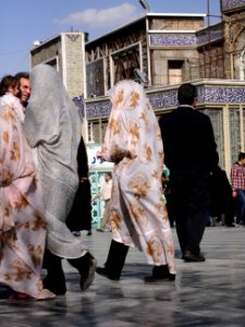 Pilgrims and People around the Holy shrine of Imam Reza at Niruz days - Mashhad - Khorasan - Iran 063