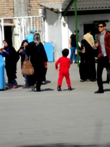 Pilgrims and People around the Holy shrine of Imam Reza at Niruz days - Mashhad - Khorasan - Iran 048