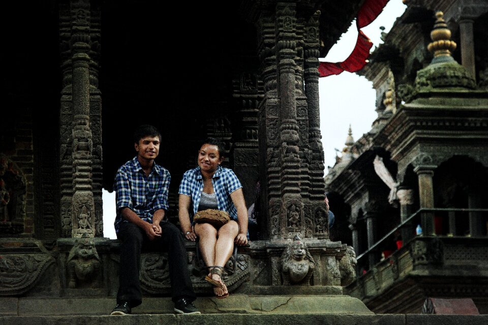 Couples lovers temple