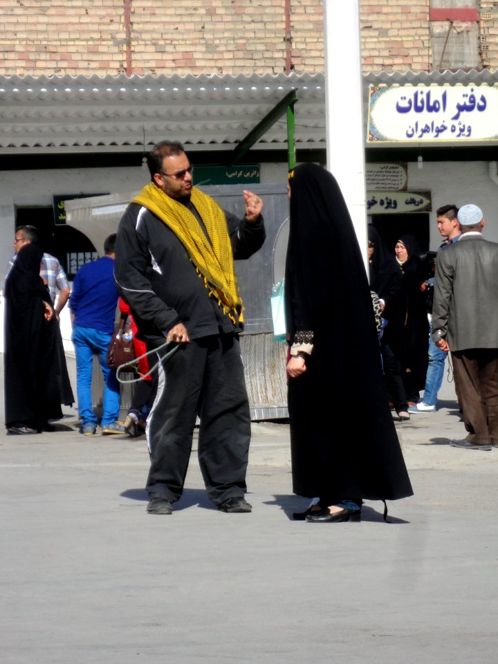 Pilgrims and People around the Holy shrine of Imam Reza at Niruz days - Mashhad - Khorasan - Iran 023