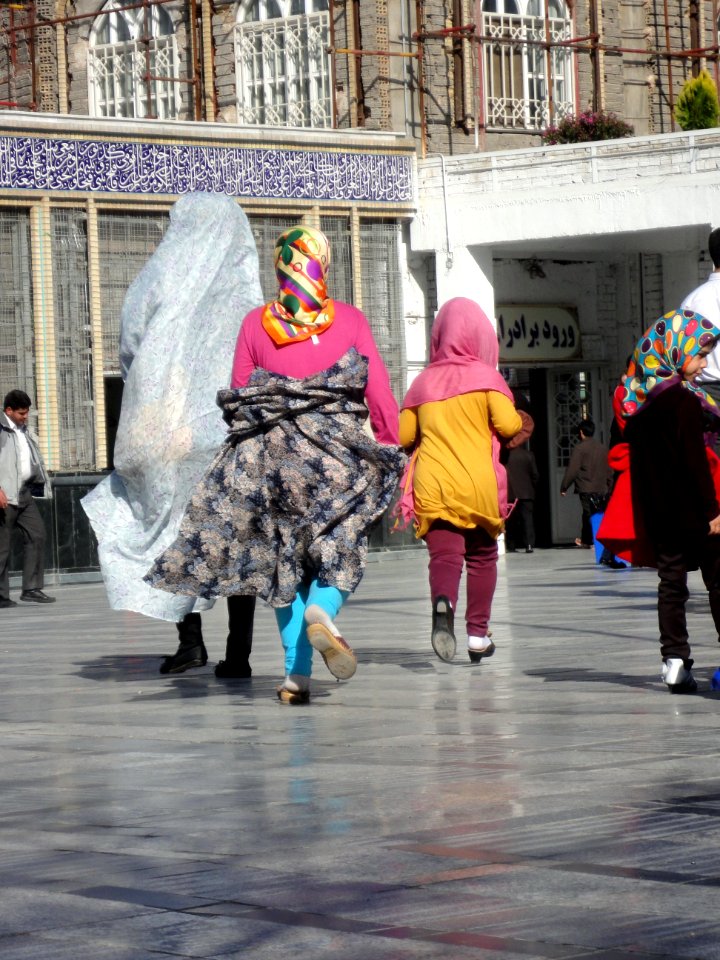Pilgrims and People around the Holy shrine of Imam Reza at Niruz days - Mashhad - Khorasan - Iran 071