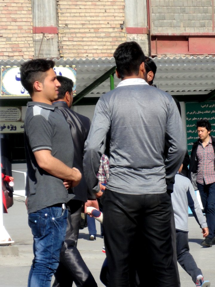 Pilgrims and People around the Holy shrine of Imam Reza at Niruz days - Mashhad - Khorasan - Iran 028