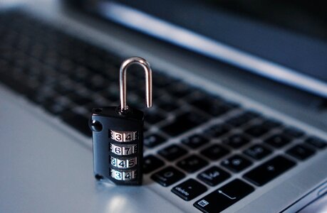 Hacker hacking theft