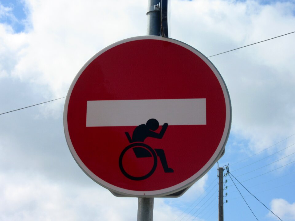 Drawing disabled no entry