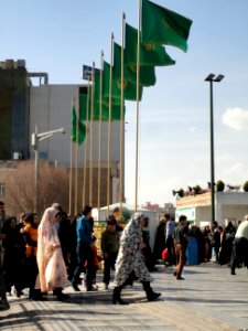 Pilgrims and People around the Holy shrine of Imam Reza at Niruz days - Mashhad - Khorasan - Iran 044