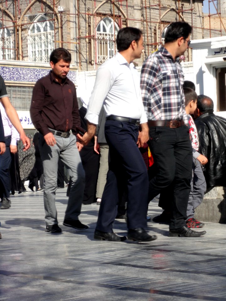 Pilgrims and People around the Holy shrine of Imam Reza at Niruz days - Mashhad - Khorasan - Iran 061