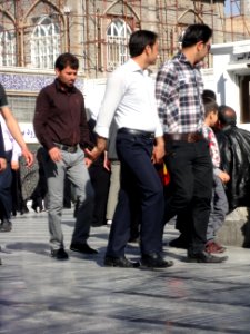 Pilgrims and People around the Holy shrine of Imam Reza at Niruz days - Mashhad - Khorasan - Iran 061