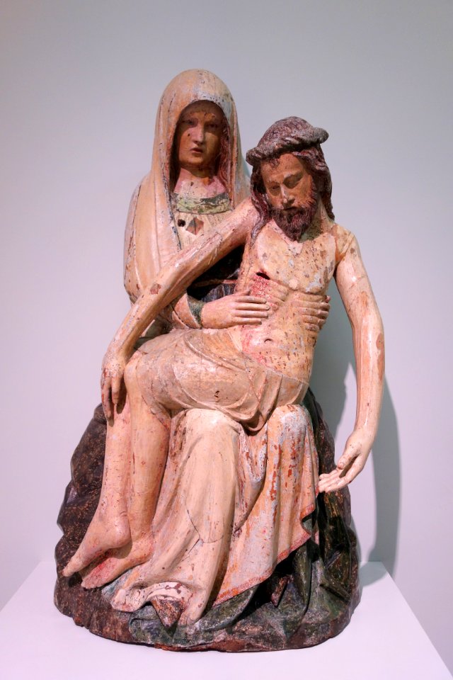 Pieta, Brabant, 2nd half of 14th century - Museum M - Leuven, Belgium - DSC04865