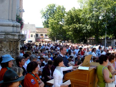 Pilgrimage of Diocese of Celje to Brezje 06