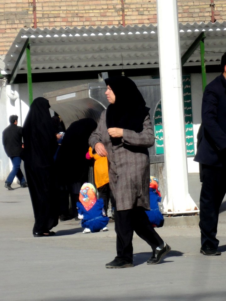 Pilgrims and People around the Holy shrine of Imam Reza at Niruz days - Mashhad - Khorasan - Iran 094