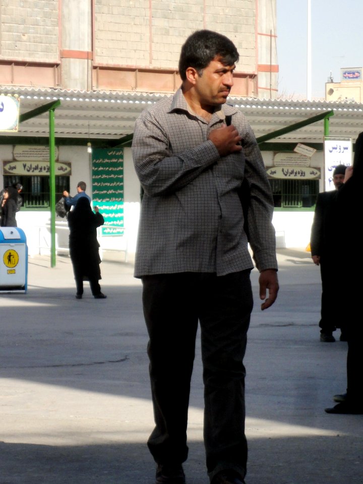 Pilgrims and People around the Holy shrine of Imam Reza at Niruz days - Mashhad - Khorasan - Iran 087