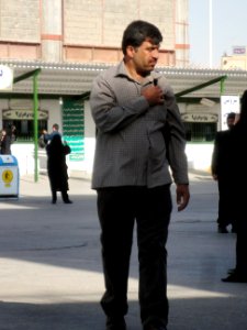Pilgrims and People around the Holy shrine of Imam Reza at Niruz days - Mashhad - Khorasan - Iran 087