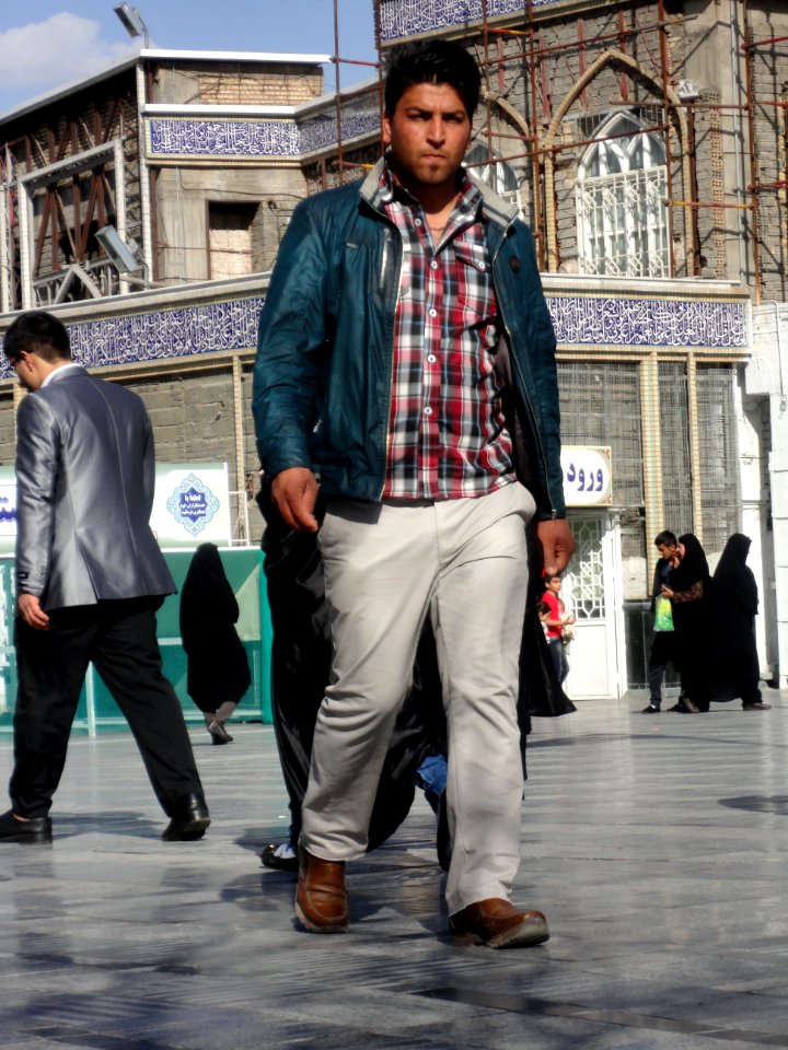 Pilgrims and People around the Holy shrine of Imam Reza at Niruz days - Mashhad - Khorasan - Iran 062