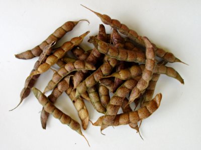 Pigeon pea pods dried