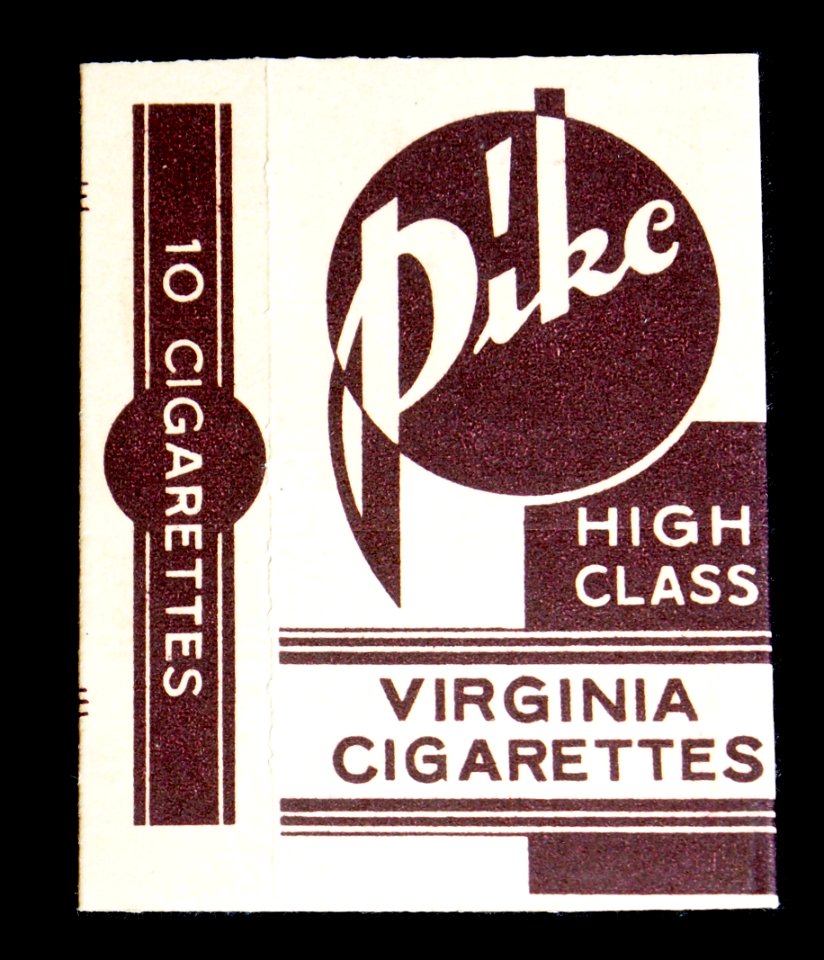 Pike cigarettes package, photo 1