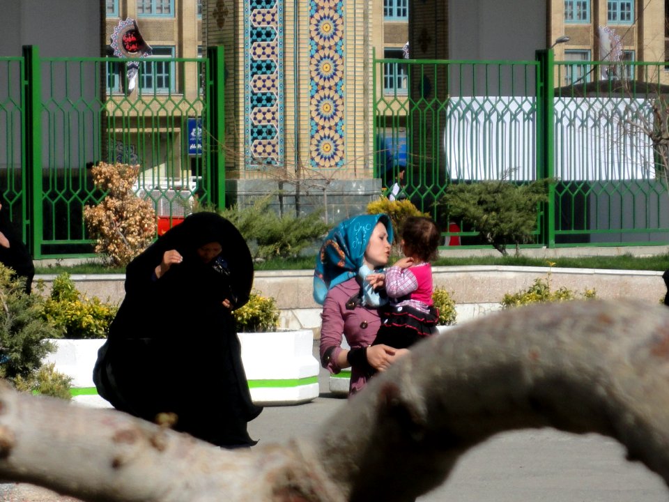 Pilgrims and People around the Holy shrine of Imam Reza at Niruz days - Mashhad - Khorasan - Iran 004