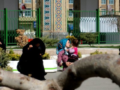 Pilgrims and People around the Holy shrine of Imam Reza at Niruz days - Mashhad - Khorasan - Iran 004