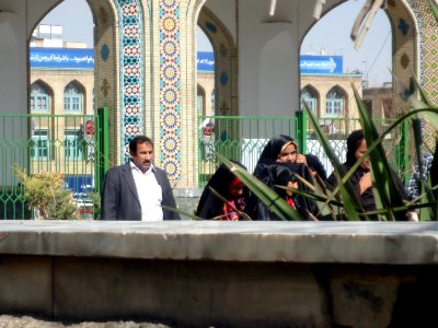 Pilgrims and People around the Holy shrine of Imam Reza at Niruz days - Mashhad - Khorasan - Iran 002