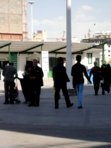 Pilgrims and People around the Holy shrine of Imam Reza at Niruz days - Mashhad - Khorasan - Iran 014