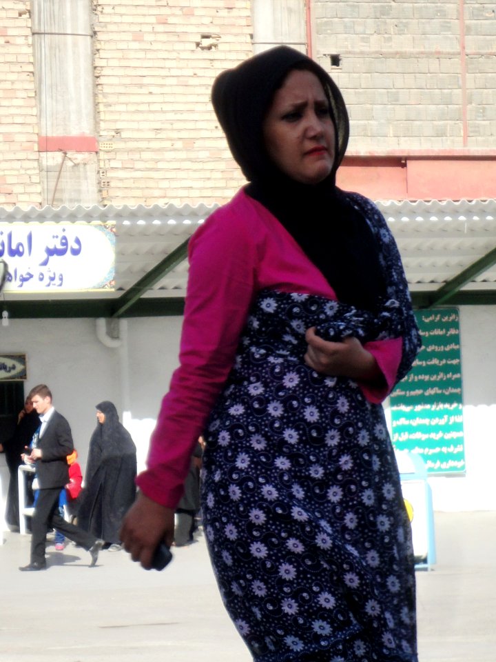 Pilgrims and People around the Holy shrine of Imam Reza at Niruz days - Mashhad - Khorasan - Iran 095