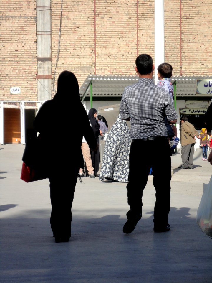 Pilgrims and People around the Holy shrine of Imam Reza at Niruz days - Mashhad - Khorasan - Iran 100