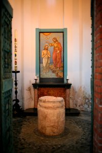 Pietrasanta battistero San Vincenzo in Prato, Milano