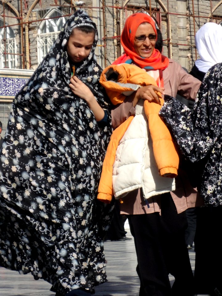 Pilgrims and People around the Holy shrine of Imam Reza at Niruz days - Mashhad - Khorasan - Iran 058