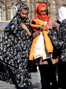 Pilgrims and People around the Holy shrine of Imam Reza at Niruz days - Mashhad - Khorasan - Iran 058