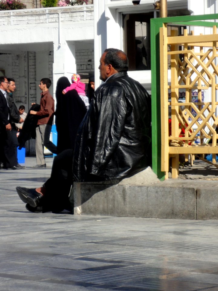 Pilgrims and People around the Holy shrine of Imam Reza at Niruz days - Mashhad - Khorasan - Iran 051