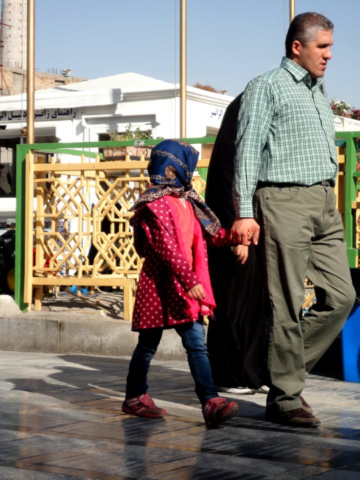 Pilgrims and People around the Holy shrine of Imam Reza at Niruz days - Mashhad - Khorasan - Iran 053