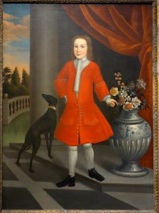Pierre Van Cortlandt by unknown artist, c. 1731, oil on canvas - Brooklyn Museum - DSC09239